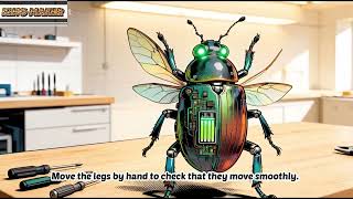 🤖 I Built a Realistic Robotic Beetle From Scratch! 🪲⚙️ | Full DIY BuildHashtags:#RoboticBeetle 