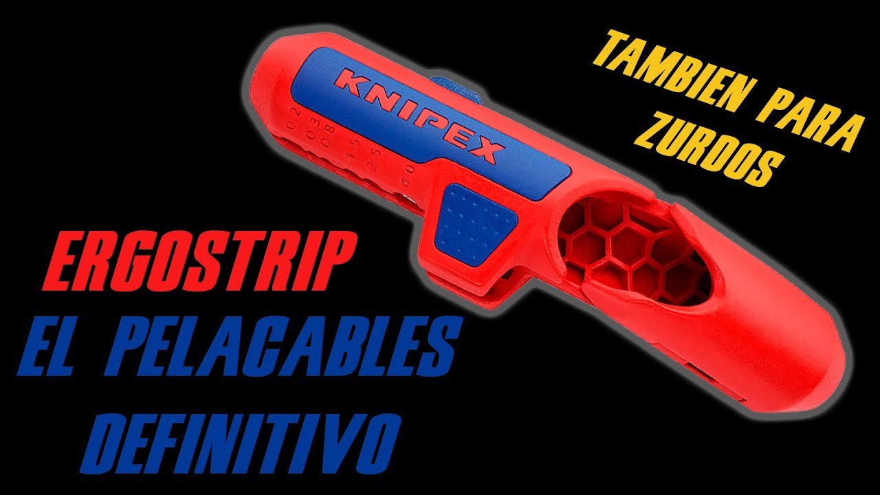 Knipex ErgoStrip, el pelacables con forma de pistola - Ferretería y  Bricolaje - CdeComunicacion.es