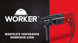 MARTELETE PERFURADOR/ROMPEDOR 620W | WORKER