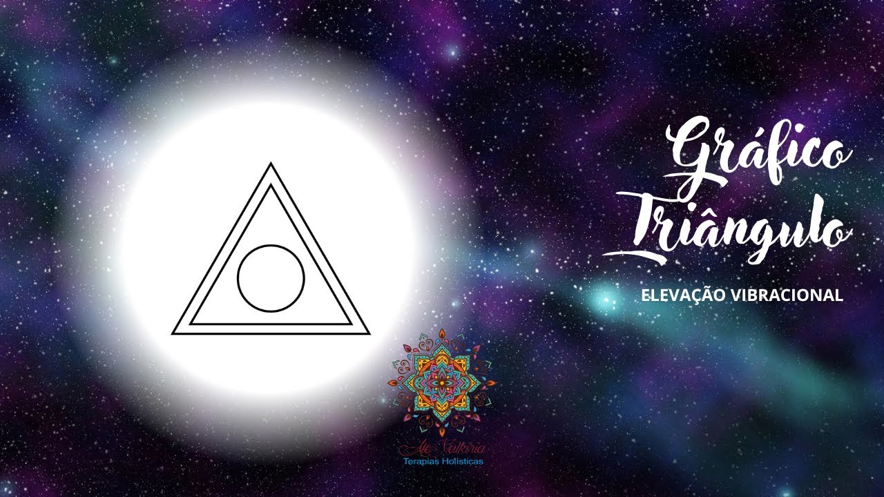 GRAFICO RADIESTÉSICO TRIANGULO - ELEVAÇÃO VIBRACIONAL