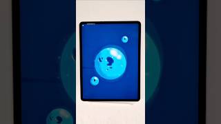 Easy way to animate bubble brust #shorts #procreate #animation