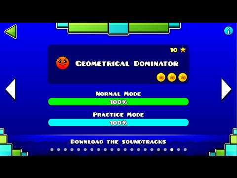 Geometry Dash – “Geometrical Dominator” 100% Complete [All Coins] - GuitarHeroStyles