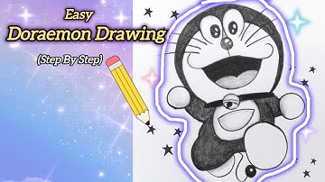 Easy Doraemon Drawing ✏️ | Step by Step Tutorial for Beginners