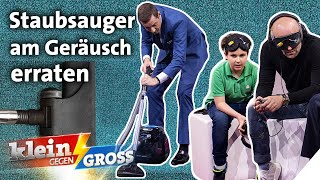 Das verrückte Staubsauger-Raten mit Schauspielerpaar Vogel & Belitski | Klein gegen Groß