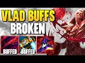 THESE VLADIMIR BUFFS JUST MADE HIM BEYOND BROKEN (SPAM Q) - League of Legends