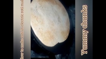 #cookingchallenge || how to make roti in roti maker