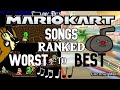 Ranking every mario kart track by its music