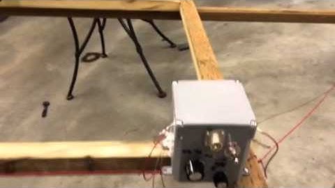 2nd 10ft diameter vlf LF MF loop@ KL7L