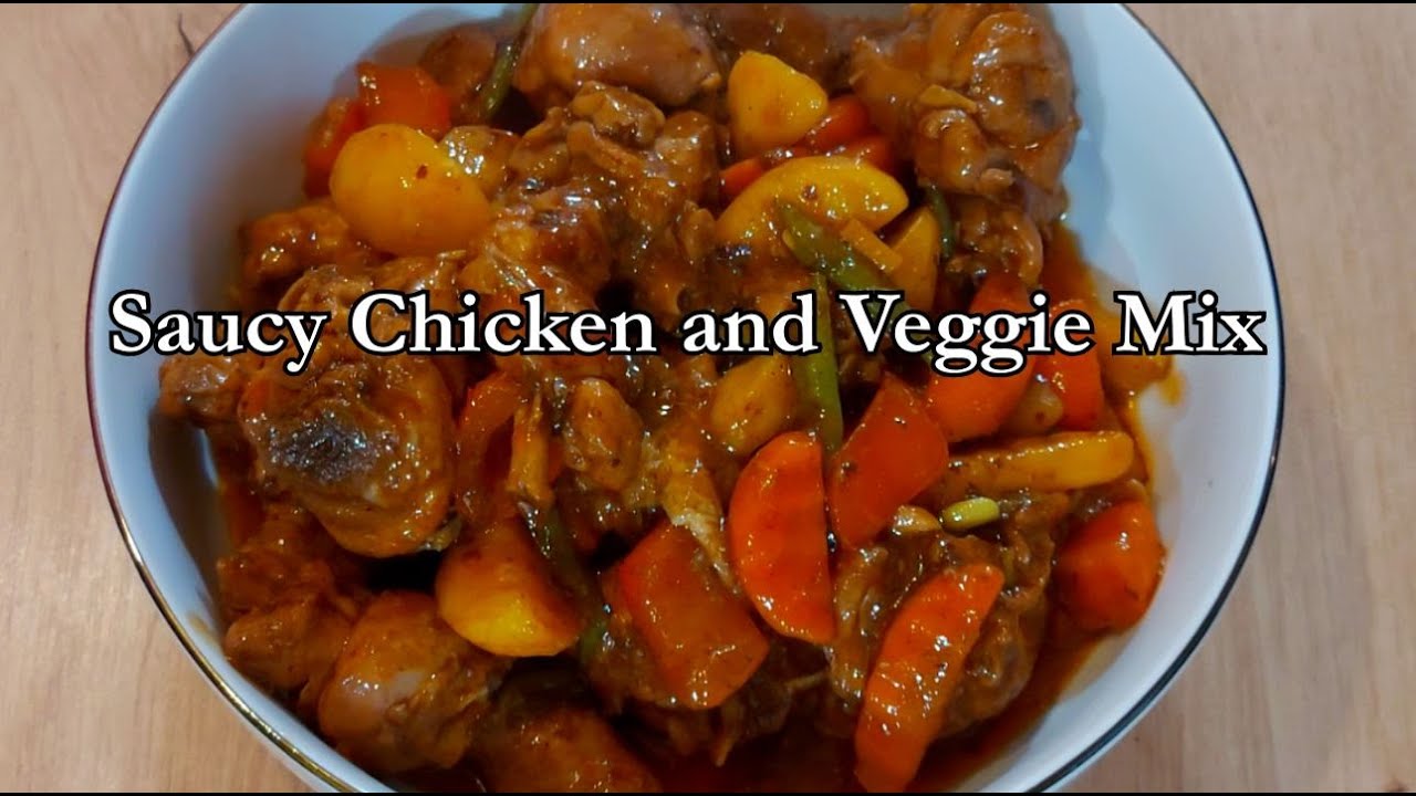Saucy Chicken and Veggie Mix