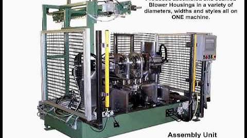 Custom Rollform Products Blower Housing Assembly Unit