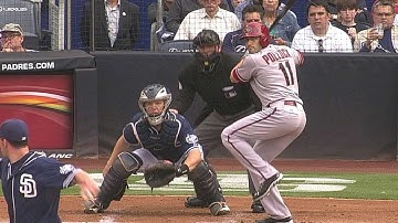 ARI@SD: Pollock drives in two runs with a double