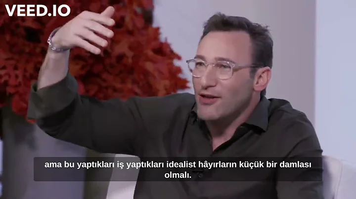 What Corporate Social Responsibility (CSR) Has Become | Simon Sinek - TÜRKÇE ALTYAZILI