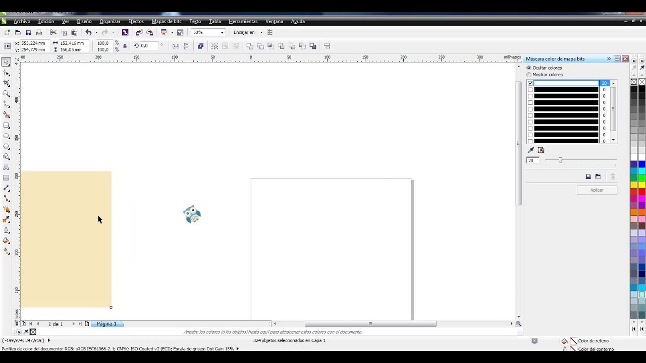 Desagrupar en Coreldraw - YouTube