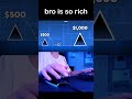 Geometry Dash: Jumping Over Spikes To Win $100,000! #shorts