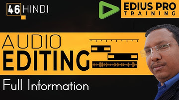 Edius Pro | How to Audio Editing in Timeline | AUDIO SETTING EDIUS 7 8 9 | AUDIO FILTER