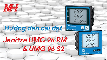 Hướng dẫn cài đặt Janitza UMG 96 RM