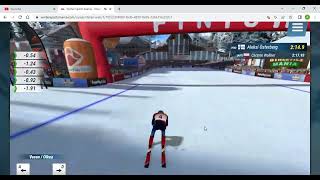 crossing finish line winter sports mania screenshot 2
