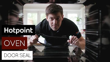 How to replace the oven door seal | by Hotpoint