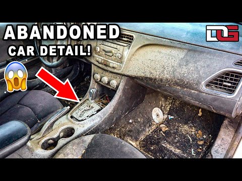 Cleaning an ABANDONED Repo Car Bought at Auction!  | The Detail Geek