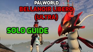 Palworld: Guide - Bellanoir Libero (Ultra) Raid | SOLO | Setup, Pals, Build - Default Settings