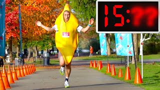 I tried to win a 5K dressed as a Banana