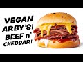 ARBY'S BEEF n' CHEDDAR, but VEGAN! Made with #Seitan!
