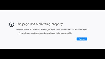 Fix The page isn’t redirecting properly in Mozilla Firefox in 2020