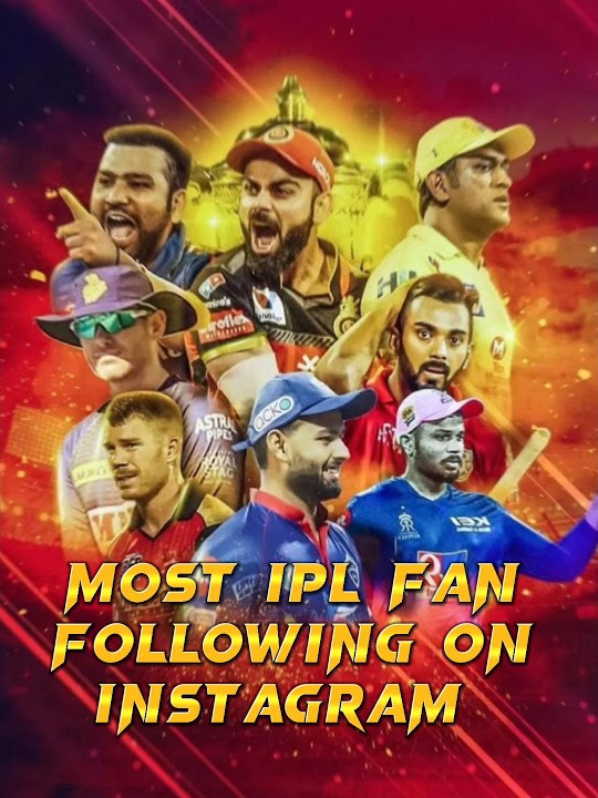 Most Fan Following In Ipl Team On Instagram shorts ipl shortfeed most-fan-following-in-ipl-team-on-instagram-shorts-ipl-shortfeed