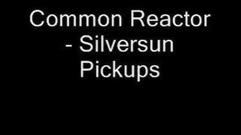 Common Reactor - Silversun Pickups