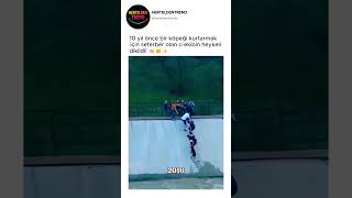 10 Yıl Önce Bir Köpeği Kurtarmak Için Seferber Olan O Ekibin Heykeli Dikildi