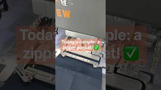 LETSEW Automatic Pocket Welting Machine | Perfect Zipper Pocket, Order Confirmed!