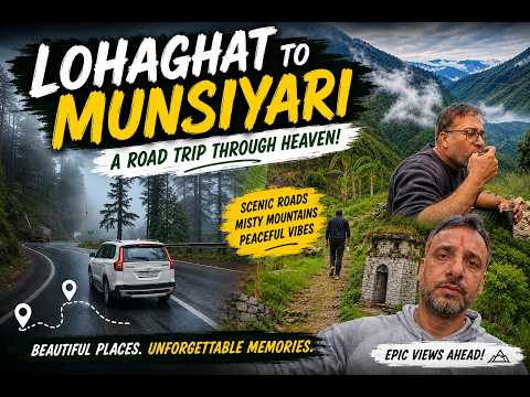 Ep 2: Lohaghat to Munsiyari | The Most Beautiful Drive in Kumaon | Uttarakhand Road Trip