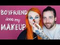 BOYFRIEND DOES MY MAKEUP | TAG