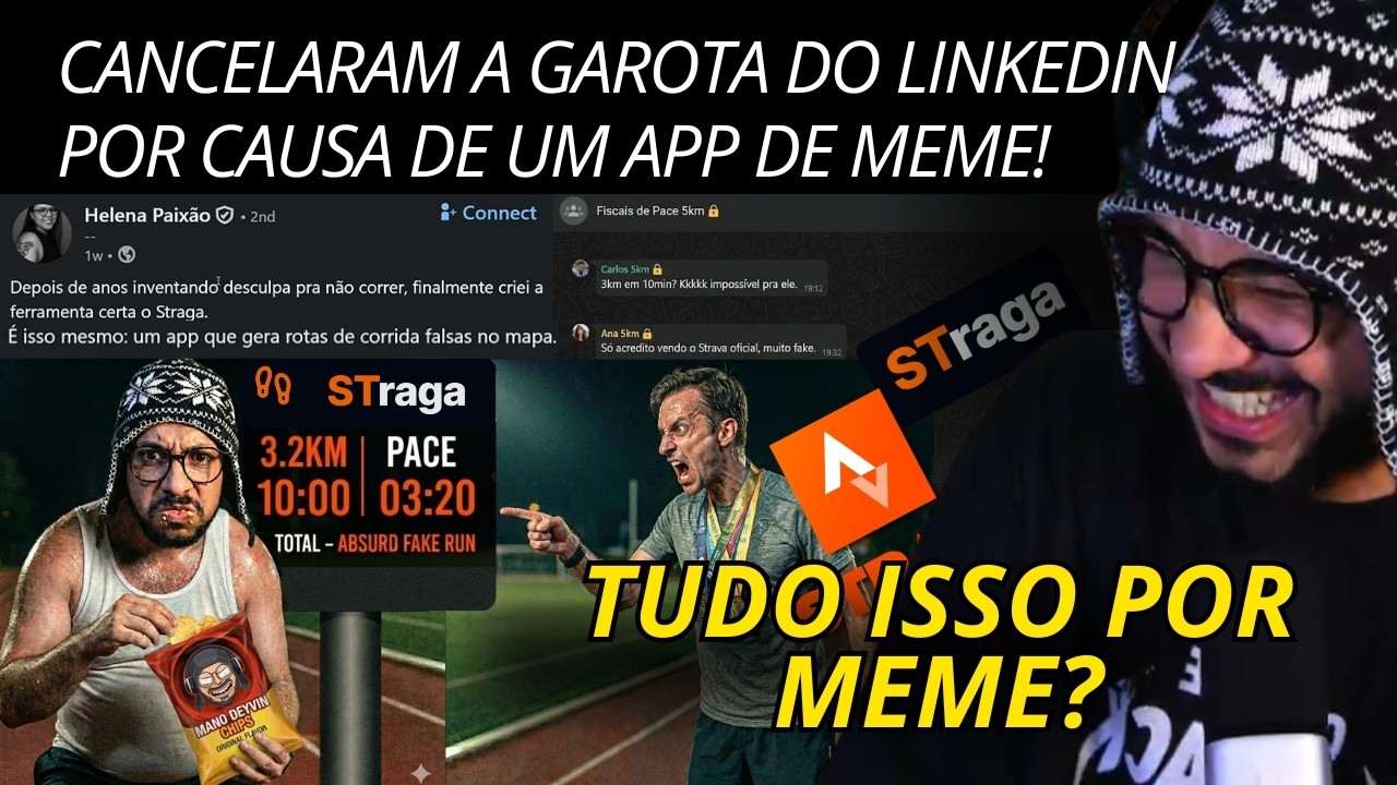MANO REAGE: O Strava fake que revoltou os grupos de corrida no LinkedIn