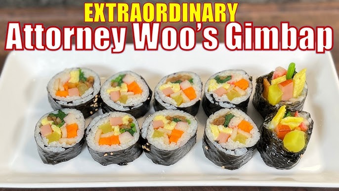 Korean Sushi Roll Kimbap / Gimbap (김밥) - Oh My Food Recipes