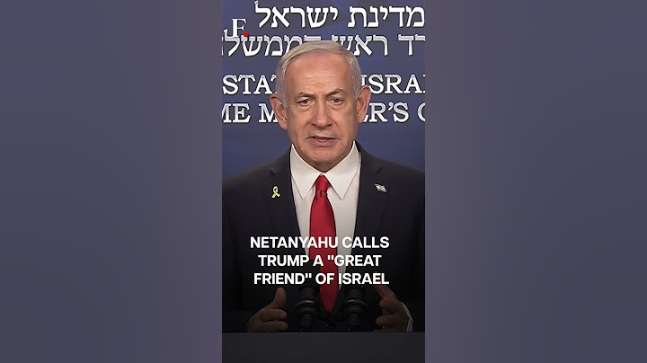 Netanyahu Thanks Trump for US Strikes on Iran’s Nuclear Sites | Subscribe to Firstpost | N18G