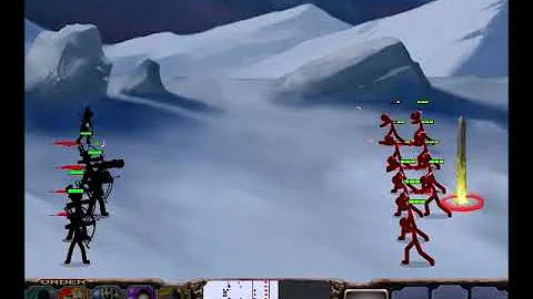 Stick Empires - 10 Archidons VS 10 Deads