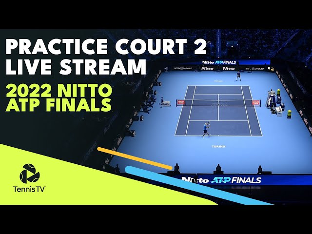 2022 Nitto ATP Finals Live Stream - Practice Court 2 | Turin - YouTube