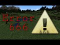 Minecraft creepypastaerror 666