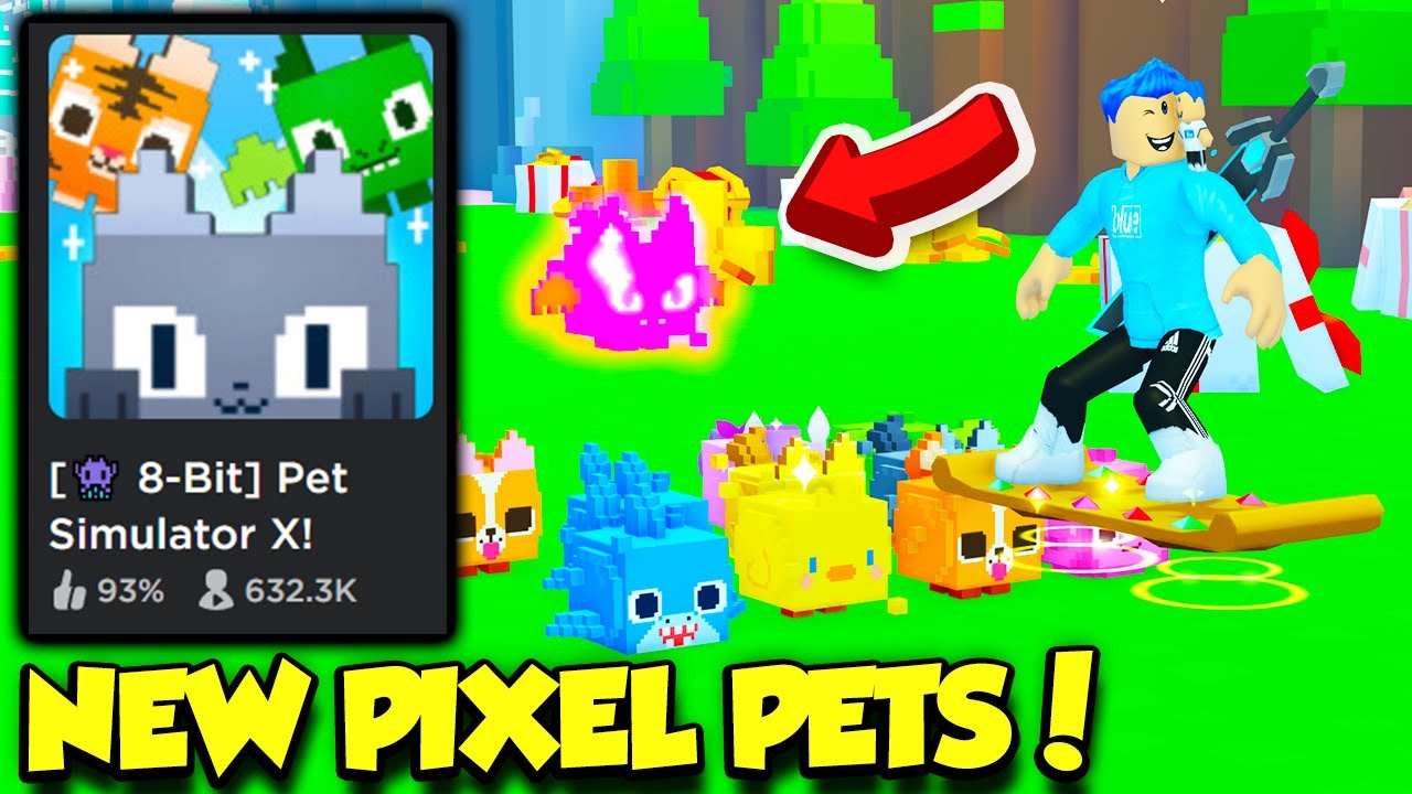 The PIXEL WORLD Update Is HERE In Pet Simulator X And It's INSANE! (Roblox)  