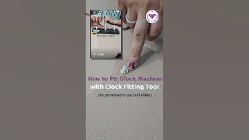 How to Fix Clock Machine with Clock Fitting Tool ⏰ | Resin Art Hack