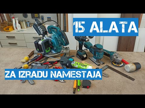 Video: Osnovni stolarski alati