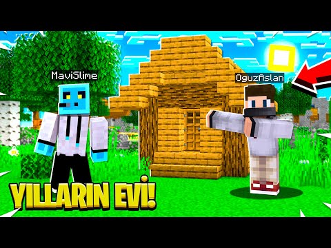 5.Sezon Minecraft Modlu Survival Bölüm 5 - YILLARIN EVİ  @MaviSlime