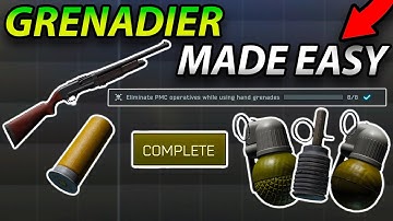 COMPLETE GRENADIER QUEST FAST AND EASY WITH THIS COMBO IN TARKOV 0.16.5 - Escape From Tarkov