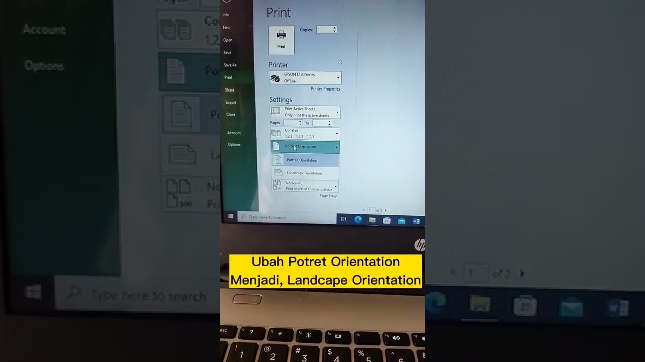 Cara Print di Excel Agar Tidak Terpotong