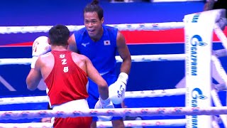 Day 8 (67kg) MUYDINKHUJAEV Asadkhuja (UZB) vs  OKAZAWA Sewonrets (JPN) | AIBA WCHs 2021