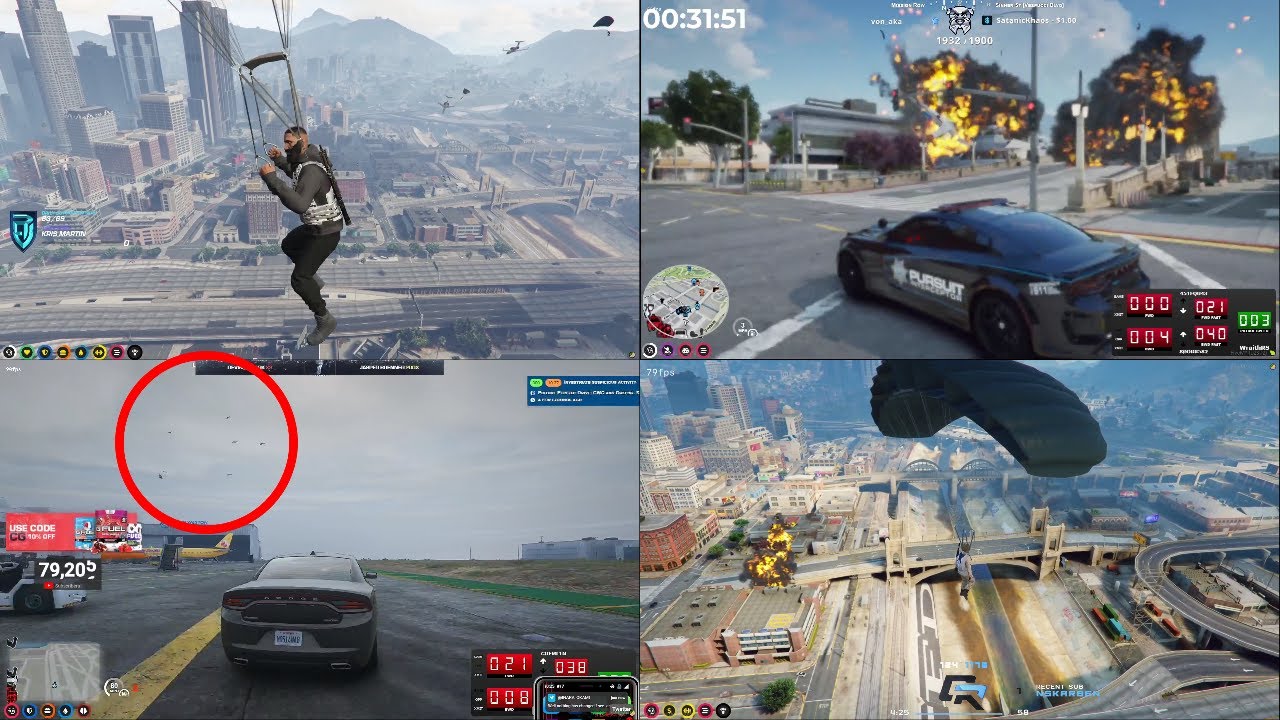 CG Drops Planes at MRPD | NoPixel GTA RP