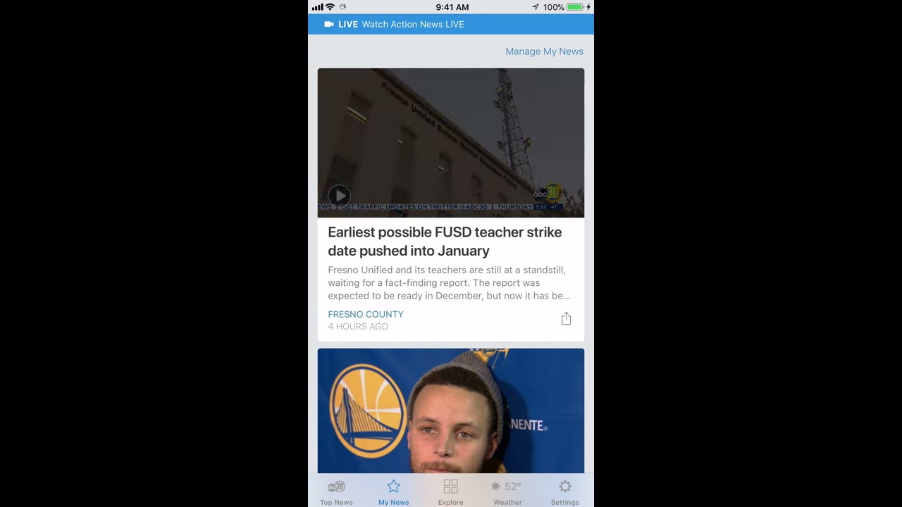 ABC30 App My News