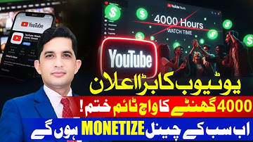 YouTube Ends the 4000 Watch Hours Drama | Real Talk With Asad