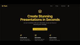 Create Stunning Presentations in Seconds with Flash AI | Best AI Presentation Tool! screenshot 2